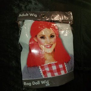 Red Doll Wig